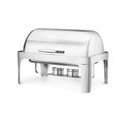 Chafing Rolltop, GN 1/1, HENDI, 9L, 660x490x(H)460mm | 470305